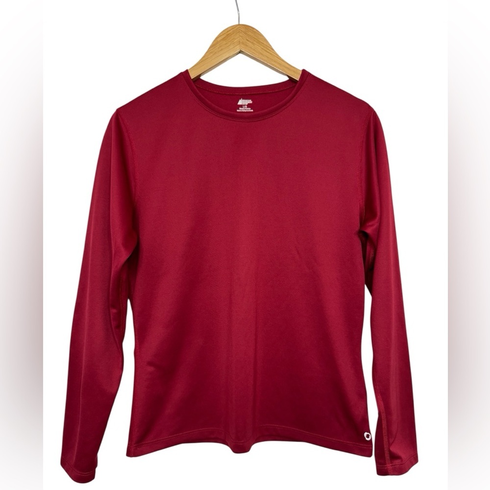 MEC Red Long Sleeve Technical Layer Women's Large Canada